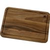 Planche à découper avec rigole bois de noyer FSC 35 x 25cm - Visuel 0